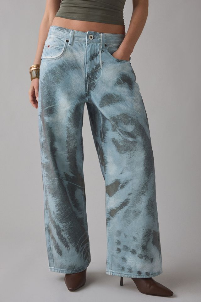 BDG Jaya Printed Baggy Boyfriend Jean #2