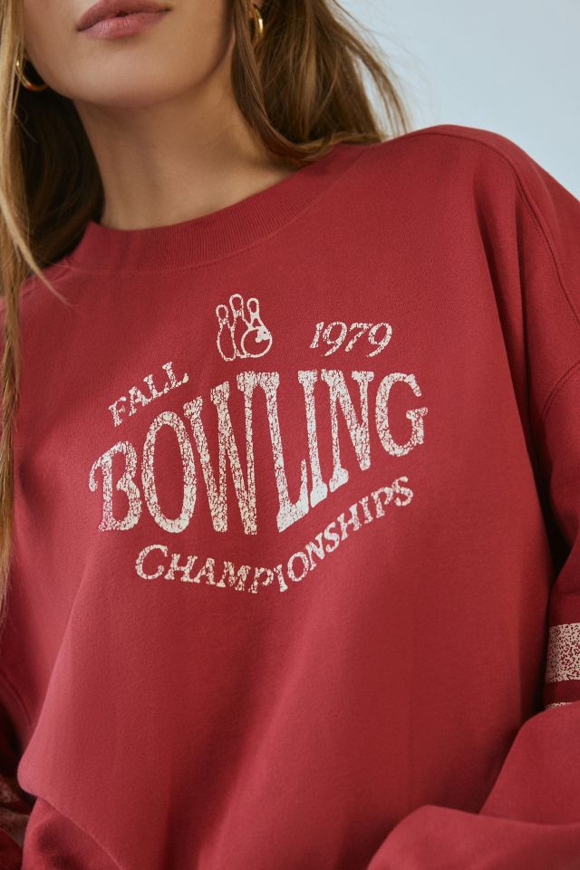 BDG Tasha Bowling Graphic Crew Neck Pullover #3