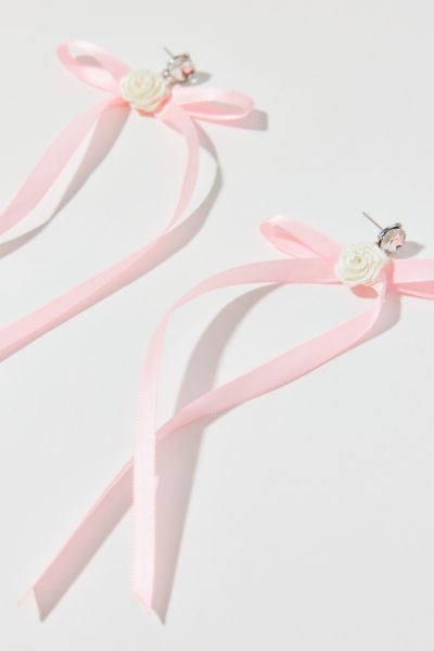 Rosette Bow Earring