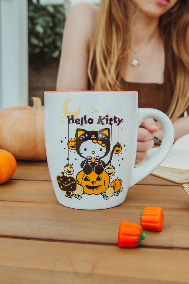 Sanrio Hello Kitty Pumpkin Halloween Jumbo Mug #1