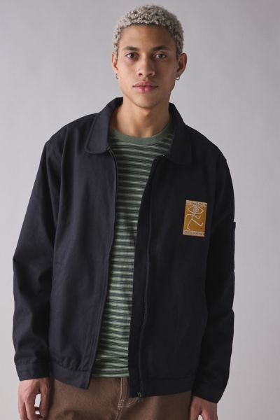 Vtg 90s Columbia Mens Reversible Radial Sleeve Bomber Jacket