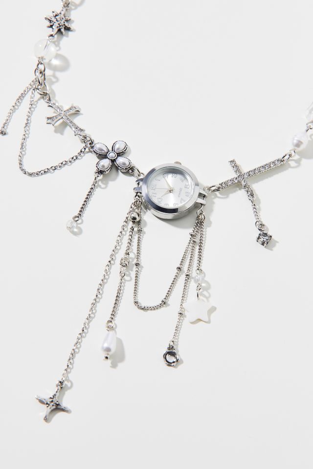 Scarlett Watch Charm Necklace #1