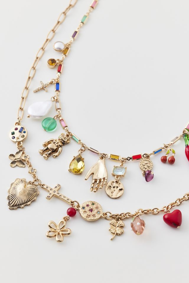 Zuri Layering Charm Necklace Set #2
