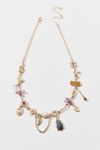 Alisa Gem Charm Necklace