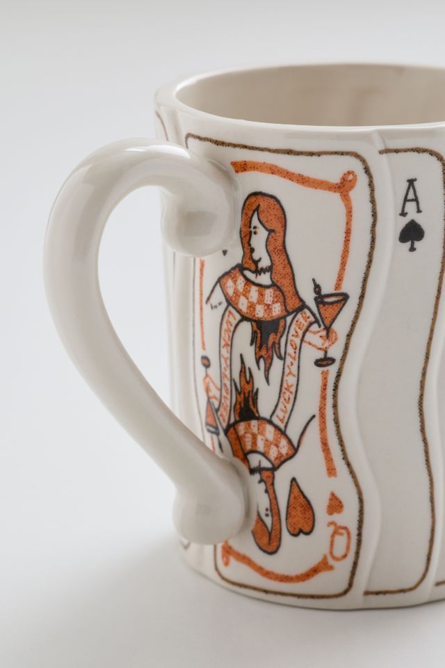 Queen Of Hearts Ceramic Mug #3