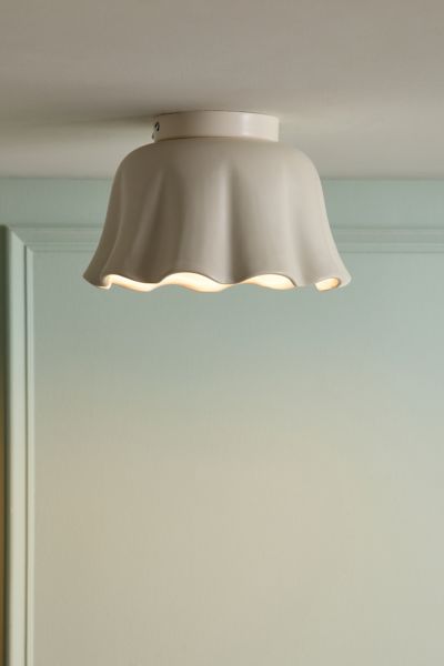 Urban Outfitters Maya Flush Mount Light In Sand At