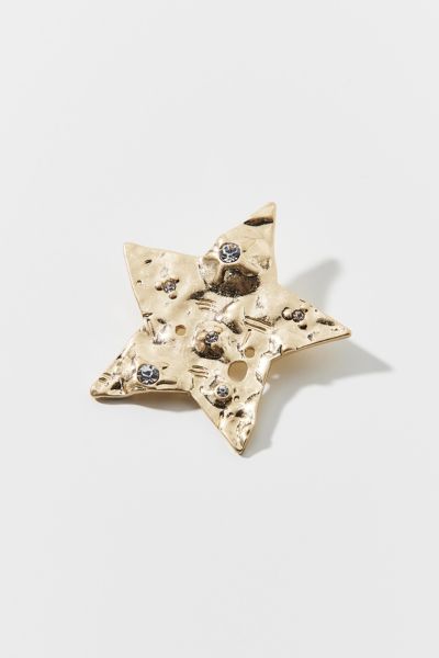 Metal Star Brooch