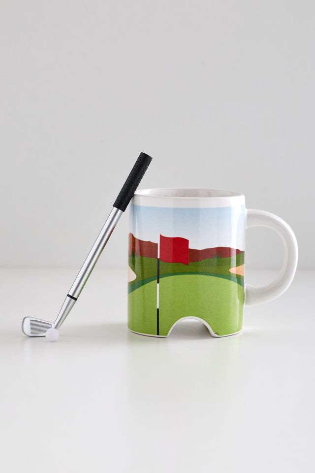 Golf Putter Mug & Pen Set #1