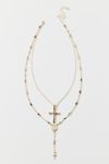 Blair Cross Layered Necklace