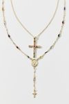 Blair Cross Layered Necklace