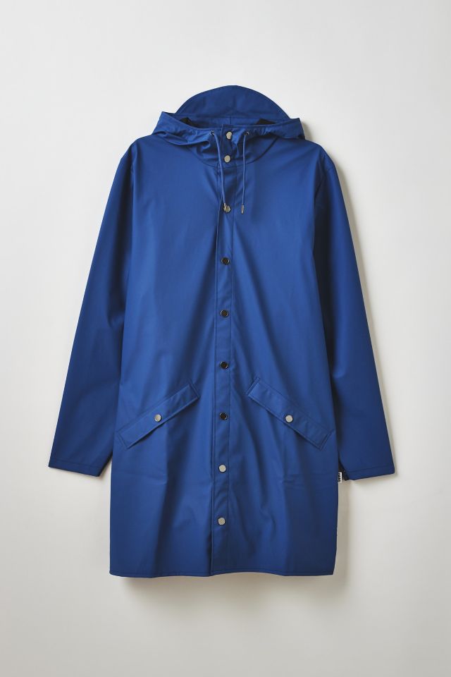 RAINS Long Contemporary Rain Jacket #1