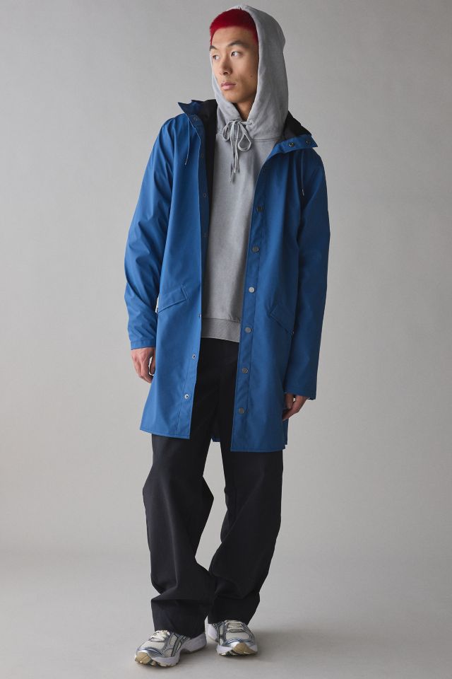 RAINS Long Contemporary Rain Jacket #3