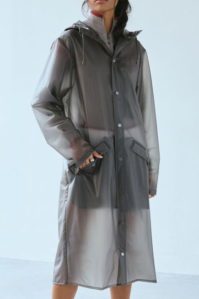 RAINS Longer Waterproof Rain Jacket #1