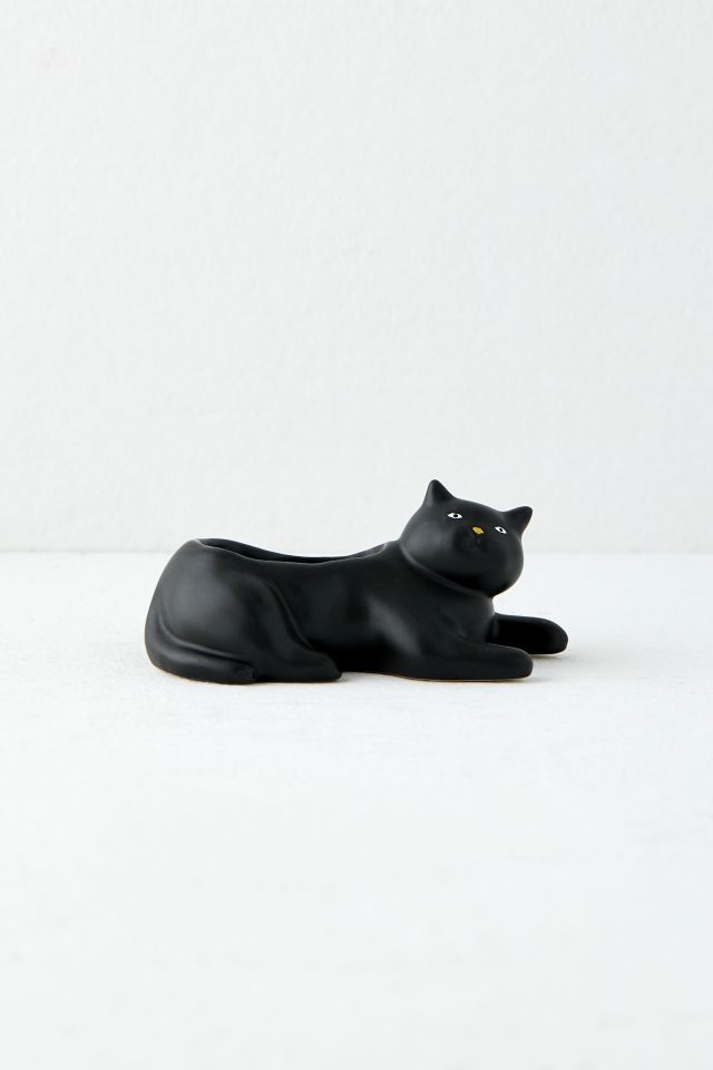 Black Cat Planter #1