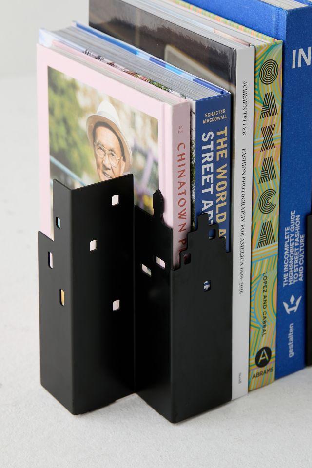 City Skyline Bookend Set #3