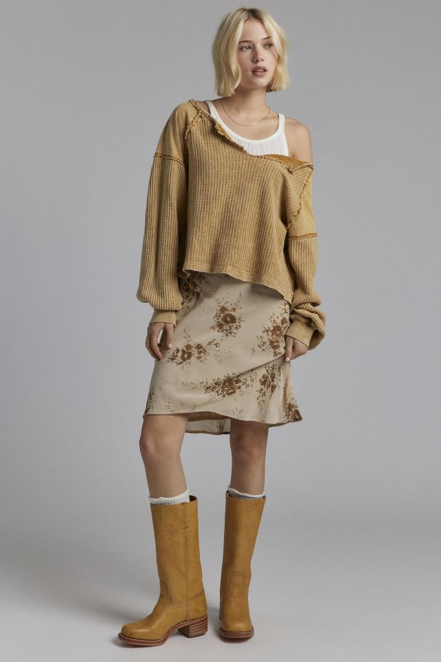 BDG Catskills Waffle Knit Thermal Long Sleeve Tee #1