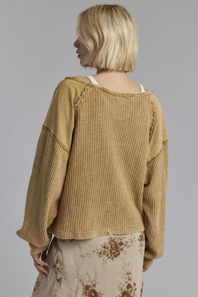 BDG Catskills Waffle Knit Thermal Long Sleeve Tee #2