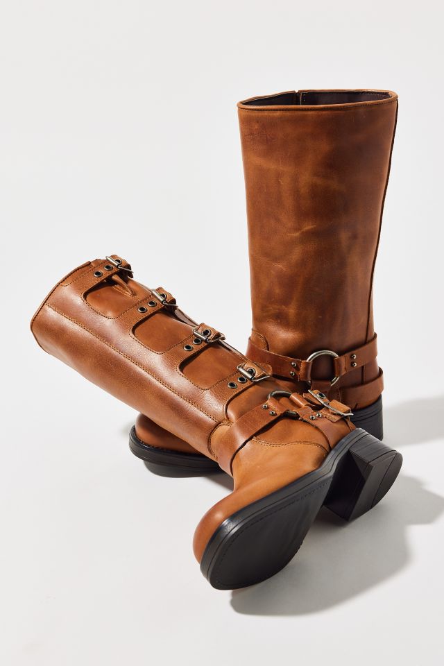 Steve Madden【お得SALE♪】Brocks Moto ブーツ Steve Madden Women's Brocks Buckled Mid-Calf Moto Boots - Macy's