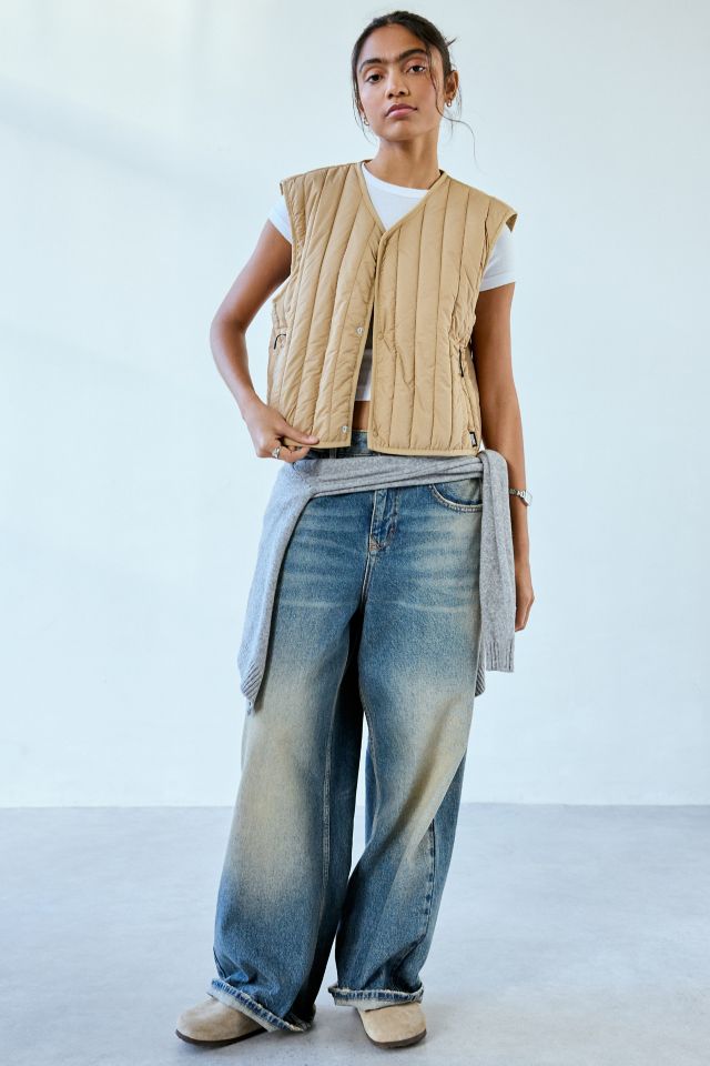 RAINS Banja Cropped Liner Vest #2