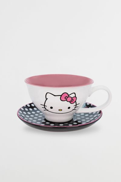 Sanrio Hello Kitty Ceramic Teacup Set