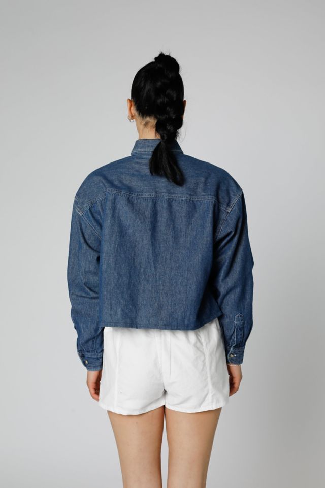 Rework Chambray Waist Crop 033 #2