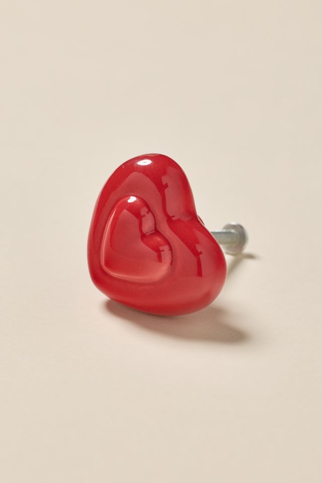 Heart Shape Ceramic Knob/Wall Hook #1
