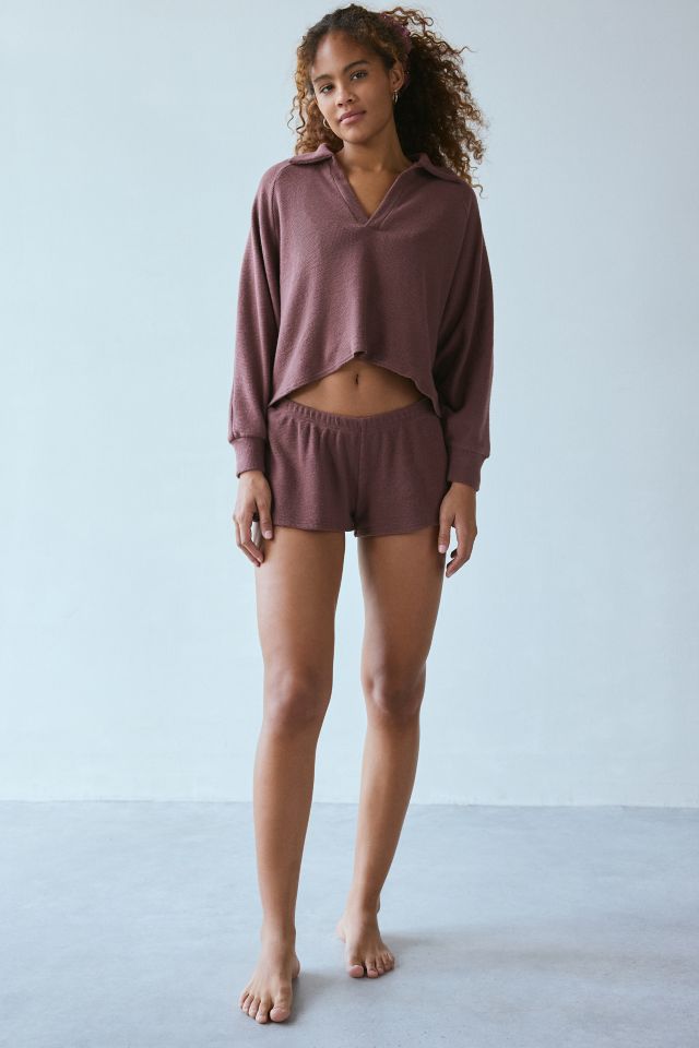 Out From Under Cosima Cozy Collared Top #2