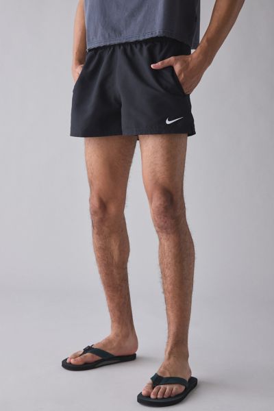 Nike Uo Exclusive Essential 3" Lap Short In Black, Men's At Urban Outfitters In Black