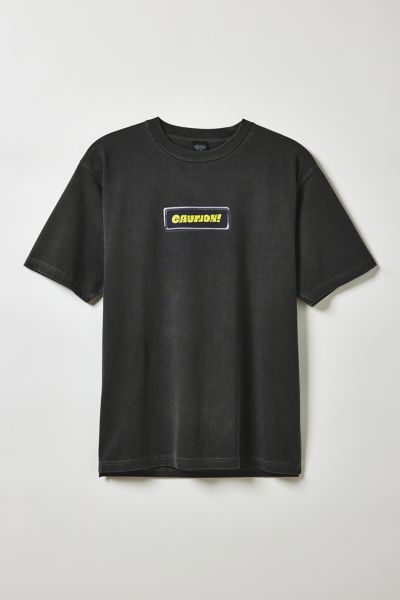Manastash Caution Graphic Washed Cotton Tee