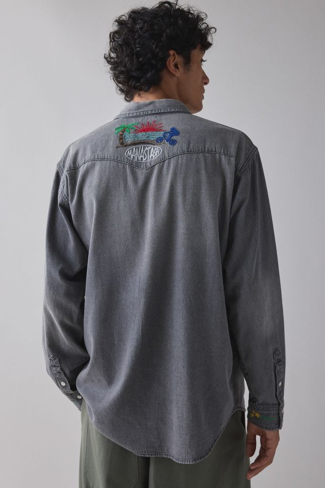 Manastash Western Embroidered Shirt #1