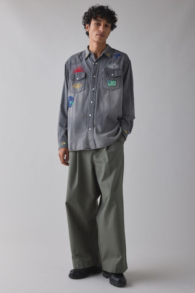 Manastash Western Embroidered Shirt #2