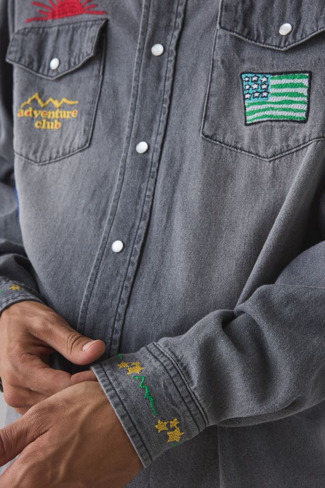 Manastash Western Embroidered Shirt #3
