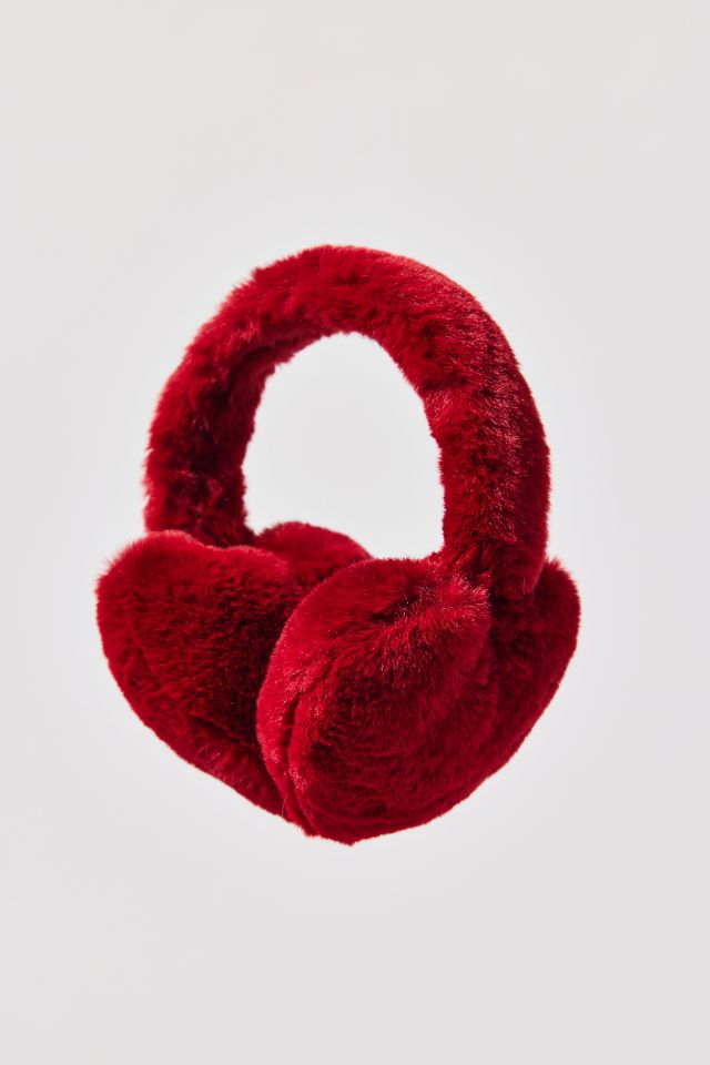 Heart Faux Fur Earmuffs #1