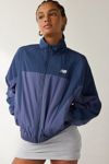 New Balance Color Blocked Woven Zip-Up Jacket