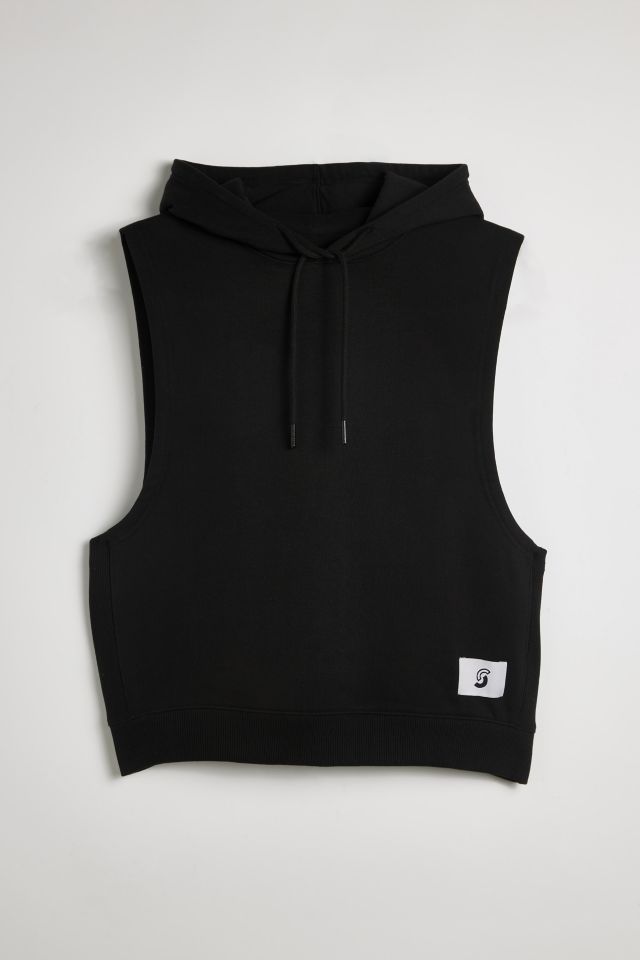 Standard Cloth Sleeveless Muscle Hoodie Sweatshirt #1