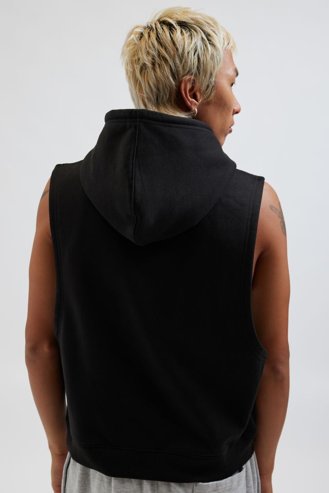Standard Cloth Sleeveless Muscle Hoodie Sweatshirt #2