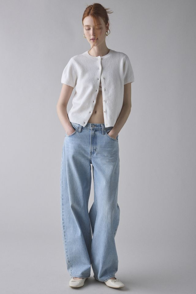 Kimchi Blue Rachel Short Sleeve Cardigan | Urban Outfitters