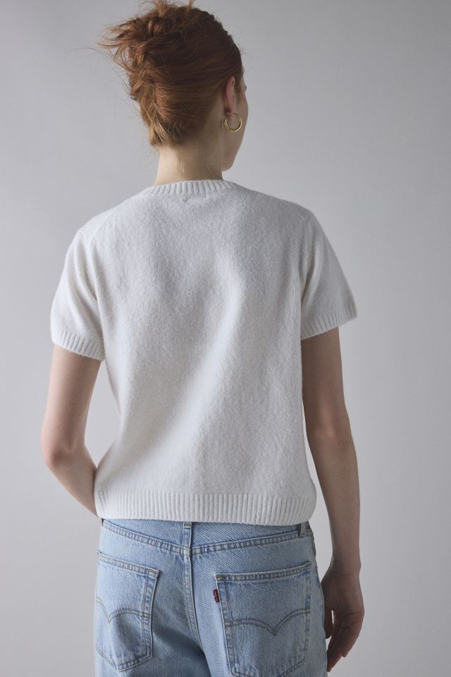 Kimchi Blue Rachel Short Sleeve Cardigan | Urban Outfitters
