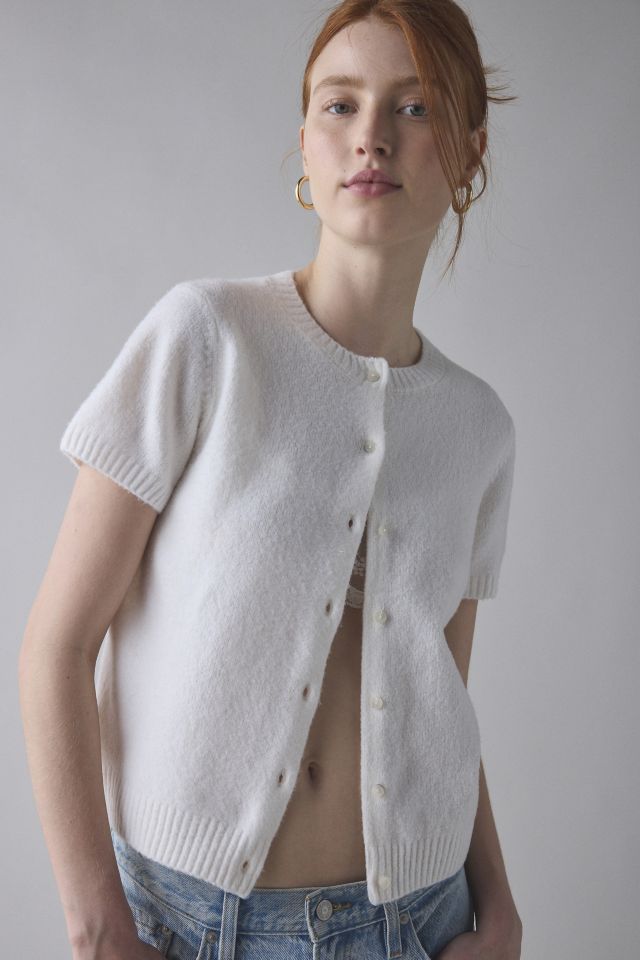 【SCENERITY】Cent Short Sleeve Cardigan SCENERITY】Cent Short Sleeve Cardigan Sam Edelman Women's