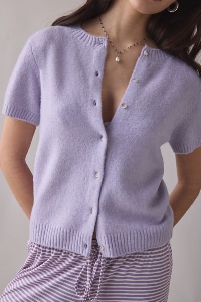 Kimchi Blue Rachel Short Sleeve Cardigan