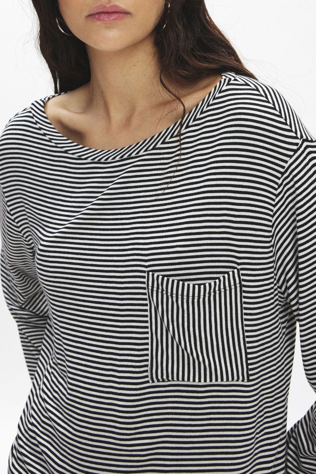 ReMADE By UO Remnants Slinky Striped Long Sleeve Tee #2