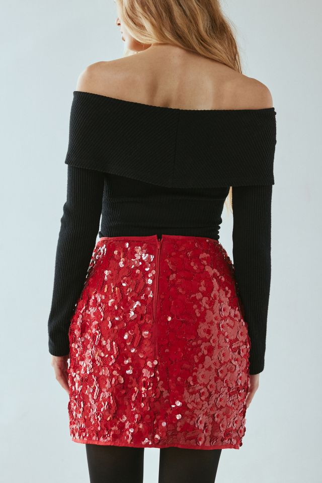Sister Jane Dream Royale Sequin Mini Skirt #3