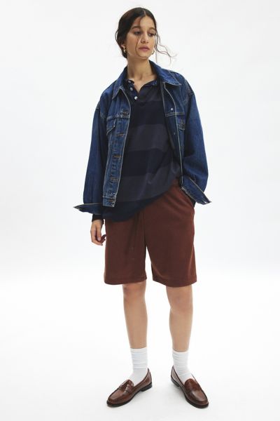 ReMADE By UO Remnants Longline Sweat Short