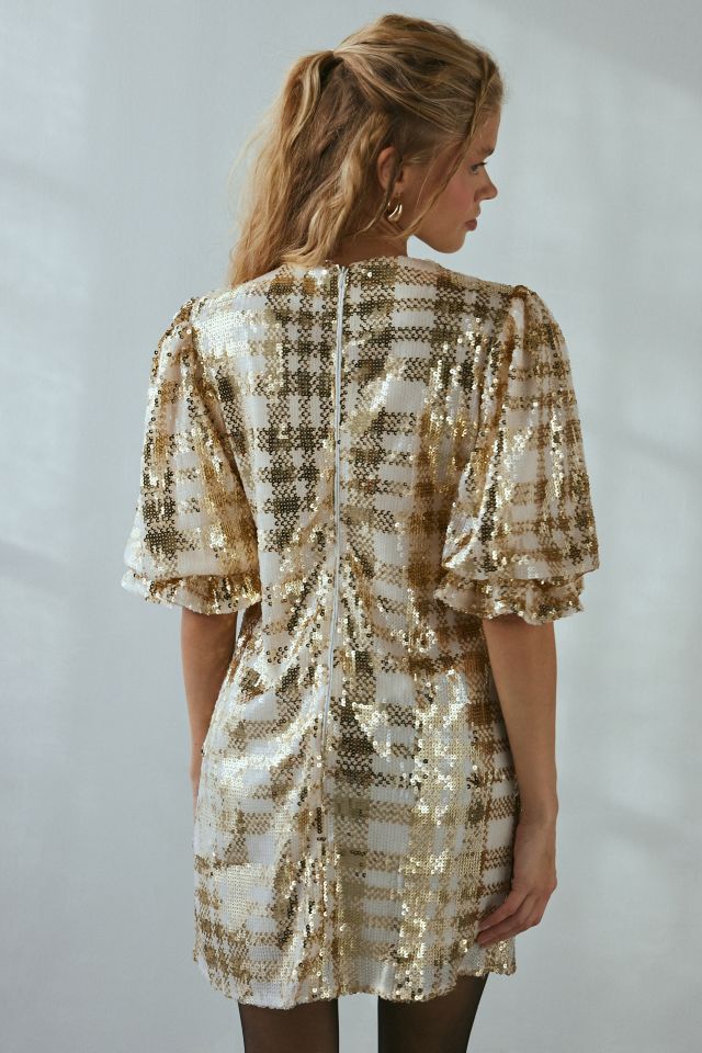 Sister Jane Dream Allusions Sequin Bow Mini Dress #2
