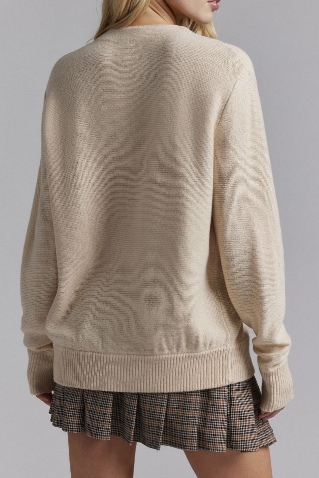 BDG Augusta Oversized V-Neck Boyfriend Cardigan #3