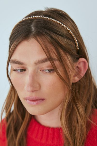 Skinny Rhinestone Headband Product Page