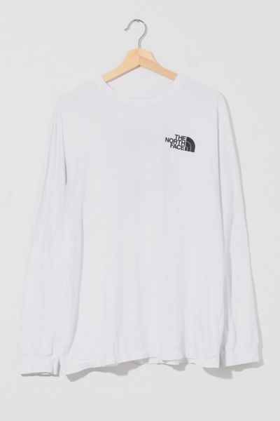 ★THE NORTH FACE★ White Label TNF Crew Long Sleeve T-Shirt The North Face Long Sleeve TNF Terry Crew Vintage White