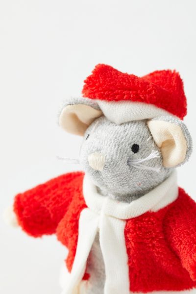 Sam & Julia Santa Mouse Plushie