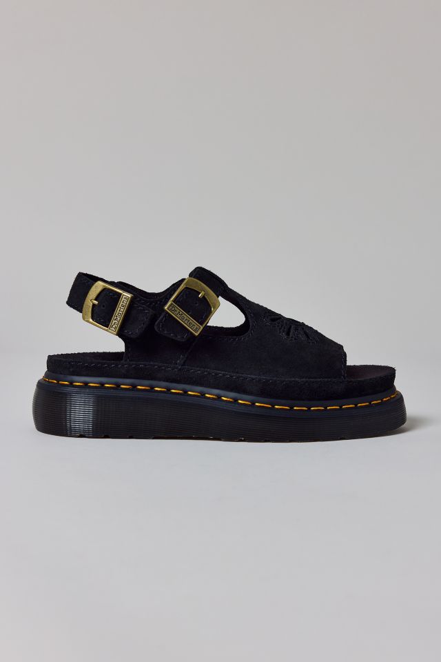 Dr. Martens Women's Dunnet Flower T-Strap Sandal | Urban