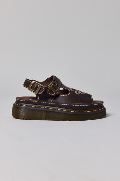 Dr. Martens Women's Dunnet Flower T-Strap Sandal